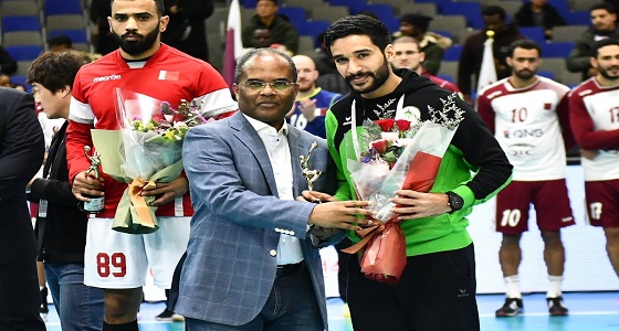 ” آل سالم ” و ” العلى ” الأفضل في بطولة آسيا لكرة اليد