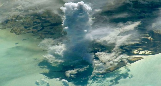 &#8221; فلكية جدة &#8221; تنشر صورة للسحب القلعية من الفضاء