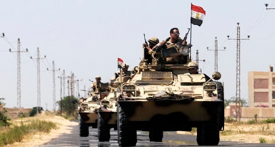 الجيش المصري يقتل 20 مسلحا في قصف جوي