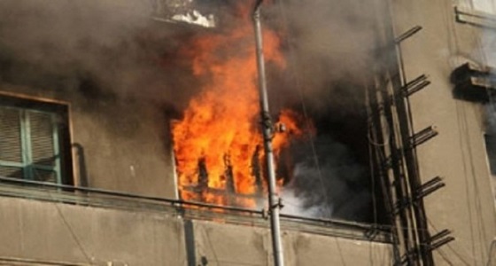 بالصور.. اندلاع حريق في منزل بالجوف بسبب &#8221; مدفأة كهربائية &#8220;