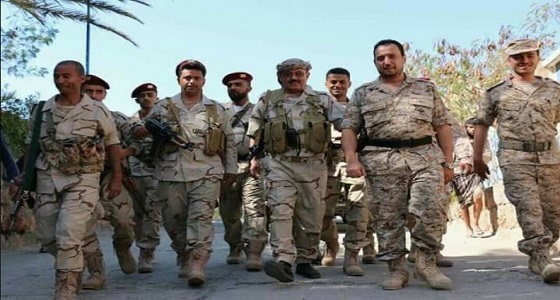 الجيش الوطني يعلن جولة القصر والحوبان منطقة عمليات عسكرية