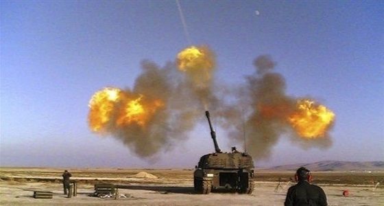 القوات التركية تطلق 70 قذيفة على مدينة كردية شمال سوريا