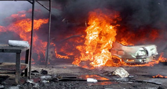 انفجار سيارة مفخخة قرب منزل شيخ قبيلة مساندة للجيش الوطني بليبيا