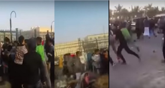 بالفيديو.. مضاربة عنيفة بين عدد من المقيمين في حي النسيم بالرياض