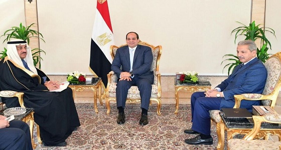 عضو مجلس الوزراء بمقر الرئاسة المصرية اليوم