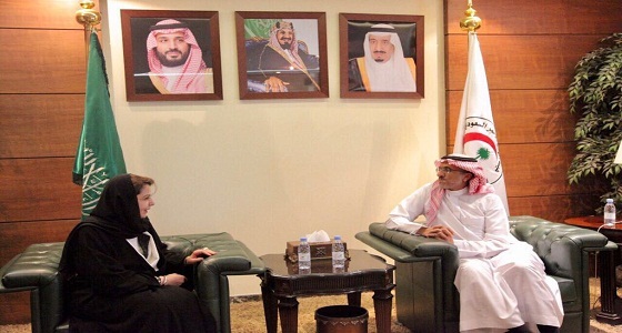 رئيس ” الهلال الأحمر ” يستقبل نظيره الكويتي