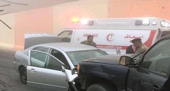 وفاة وإصابات عدة إثر حوادث مرورية بالباحة