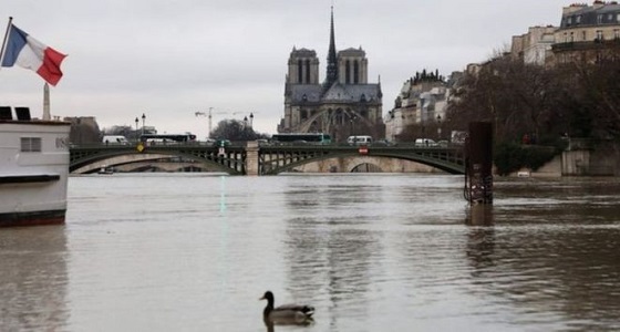مع استمرار فيضان &#8221; السين &#8221; .. ارتفاع إجلاء سكان باريس إلى 1500 شخص