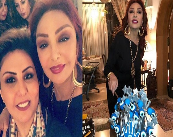 فجر السعيد تحتفل بعيد ميلاد نبيلة عبيد