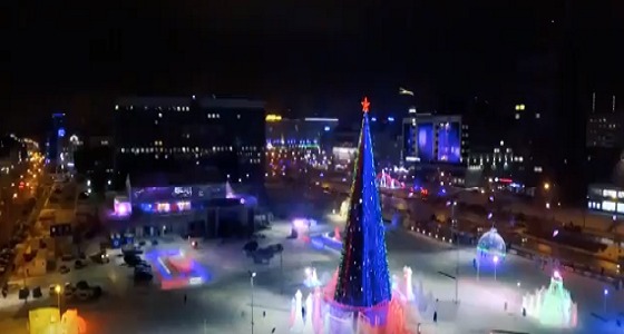 بالفيديو.. حديقة ثلجية مخصصة لمونديال روسيا 2018