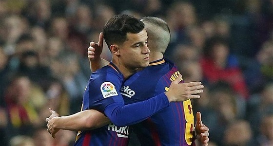 برشلونة يداعب ” كوتينيو ” بعد أول مشاركة له