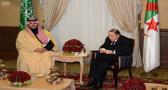 الرئيس الجزائري يستقبل الأمير تركي بن محمد بن فهد
