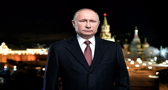 الرئيس الروسي يهنئ شعبه بـ 2018