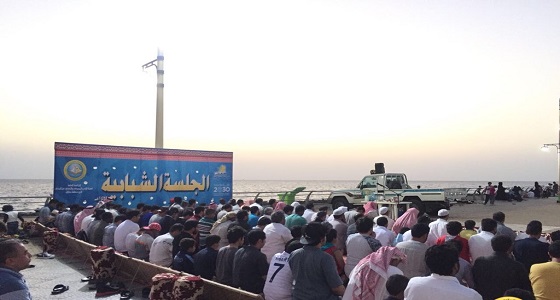 بالصور.. ” الأمر بالمعروف ” تشارك في فعاليات مهرجان جازان الشتوي