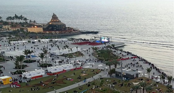 بالصور.. مليون زائر للحديقة الثقافية على واجهة جدة البحرية الجديدة