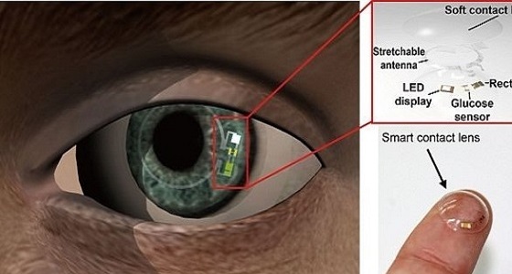 عدسات لاصقة لقياس نسبة السكر فى الدم ” بغمضة عين “