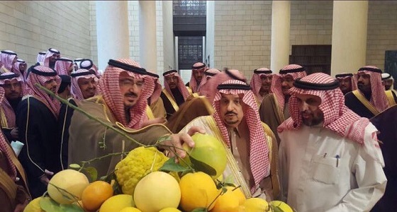 بالفيديو والصور.. أمير الرياض يفتتح مهرجان الحمضيات الثاني