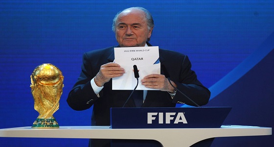 مفاجأة جديدة حول رشوة قطر إلى ” بلاتر ” للحصول على تنظيم مونديال 2022