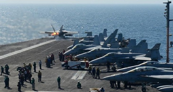 طائرات إيرانية تحذر سفن التحالف الدولي في محيط ساحل الخليج