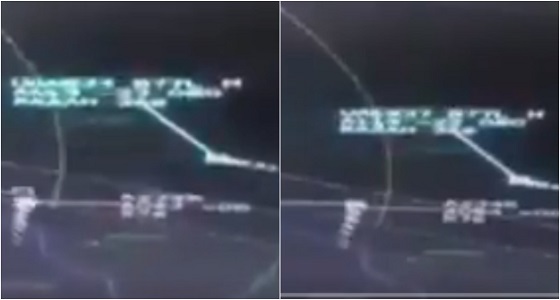 التليفزيون البحريني يبث فيديو يثبت اعتراض المقاتلات القطرية للطائرة الإماراتية