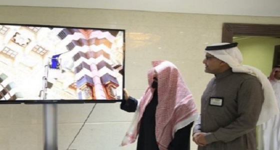 بالصور.. السديس يدشن الفلم الوثائقي لبرنامج إدارة تطهير وسجاد المسجد النبوي