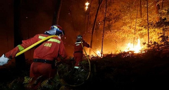 مصرع وإصابة العشرات نتيجة حريق بالبرتغال