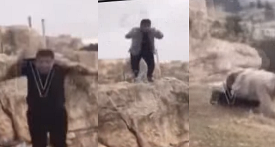 بالفيديو.. لحظة سقوط رجل من قمة جبل أثناء احتفاله بعيد ميلاده