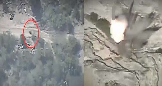 بالفيديو.. المقاتلات السعودية تتصدى لمحاولات التسلل الحوثية على الحدود