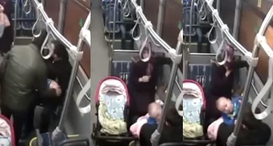 بالفيديو.. سائق حافلة ينقذ طفل رضيع من الموت بطريقة مذهلة