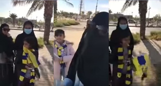 بالفيديو.. مواطنة هلالية تشجع فريقها من مدرجات النصر