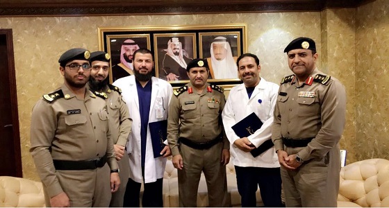 بالصور.. مدير سجون الرياض يكرم بعض منسوبي الشؤون الصحية