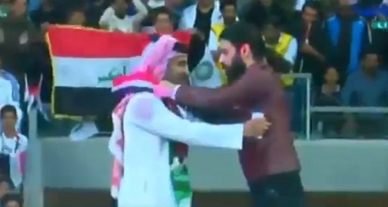 بالفيديو.. ترحيب مفعم بالحب من العراقيين بالمنتخب السعودي
