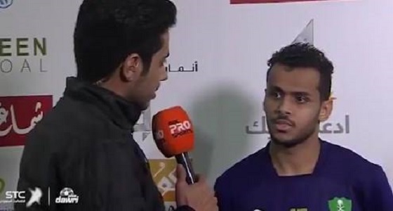 بالفيديو.. عبدالفتاح العسيري يكشف سبب احتفاله بالفوز أمام لاعب الفيحاء