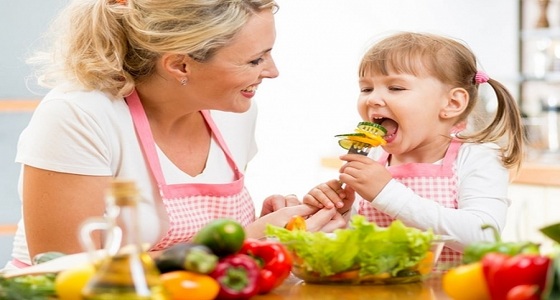 الخضروات والماء للحفاظ على صحة طفلك في أخر أيام الشتاء