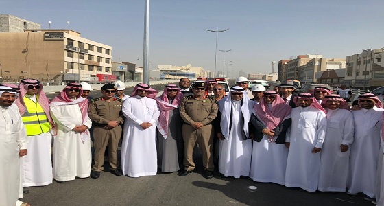 افتتاح مشروع جسر تقاطع الملك عبدالعزيز مع الشارع العاشر في الخبر