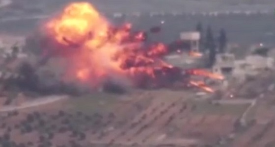 بالفيديو.. تدمير دبابة تركية في عفرين ومقتل طاقمها