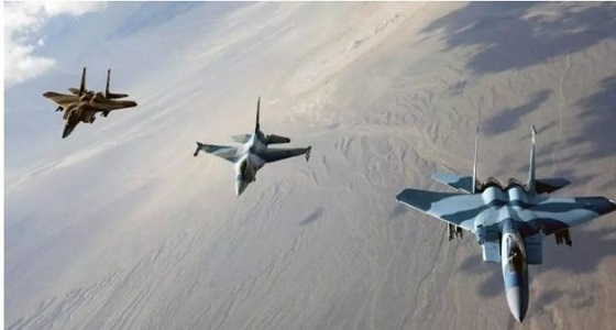 طيران التحالف يشن غارات جوية على أهداف عسكرية حوثية بذمار