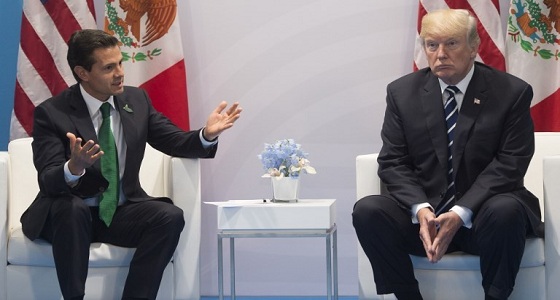 محادثة مثيرة للجدل بين ترامب ورئيس المكسيك تتسبب في إلغاء لقائهما