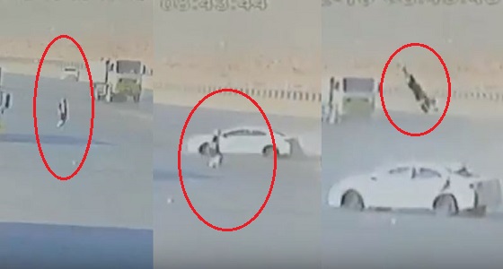 بالفيديو.. القبض على قائد سيارة هارب دهس مواطنًا في الرياض