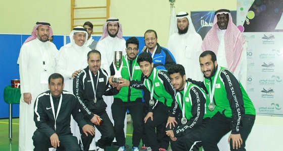 جامعة الإمام عبدالرحمن بن فيصل تتوج ببطولة كرة طاولة