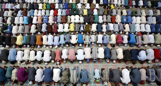 %10 زيادة في أعداد المسلمين حول العام خلال 100 عام