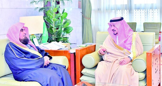 أمير الرياض يستقبل رئيسي محكمة الاستئناف وجمعية الإسكان