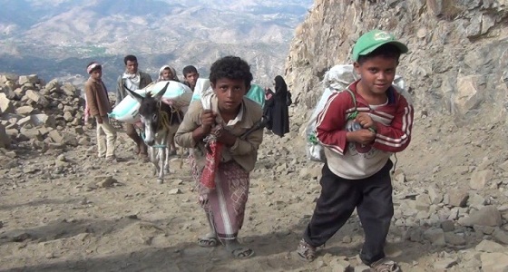 مليشيات الحوثي تهجر الأهالي وتحرق منازلهم باليمن