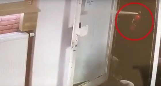 بالفيديو.. عضو ملائكة الجحيم يهاجم مطعم بيتزا بـ &#8221; غاز أعصاب &#8220;