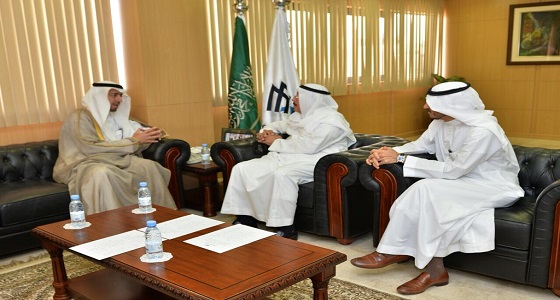 محافظ النعيرية يلتقي مدير جامعة الإمام عبدالرحمن