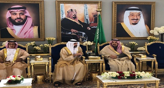 أمير الرياض يستقبل ولي عهد دبي &#8221; حمدان بن راشد &#8220;