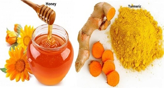 وصفة العسل والكركم مضاد حيوي من الطبيعة