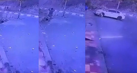 بالفيديو.. عشوائية المطبات في بني مالك تتسبب في حادثين