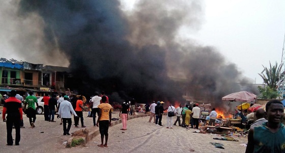 تفجير انتحاري بمخيم للنازحين بنيجيريا