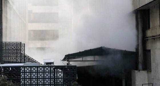 حريق ضخم بمبنى وزارة الطاقة الإيرانية